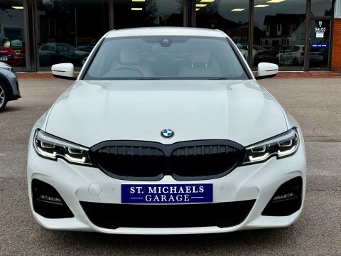 BMW 3 Series Saloon LX69ZRR White #5