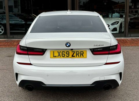 BMW 3 Series Saloon LX69ZRR White #6