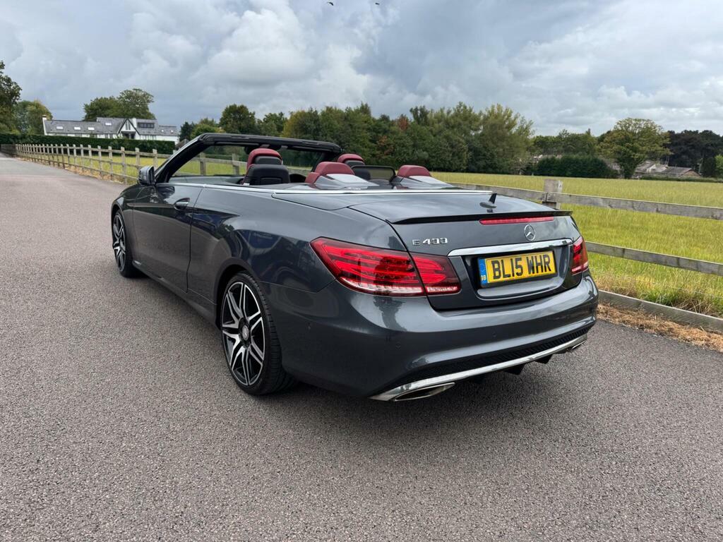 Mercedes-Benz E Class 3.5 E400 V6 Amg Line Cabriolet G-tronic Euro 6 S Grey #6