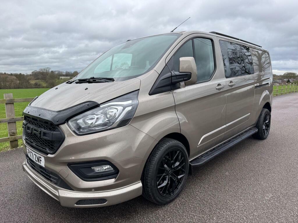 Ford Transit Custom 2.0 320 Ecoblue Limited Crew Van L2 H1 Euro 6 Silver