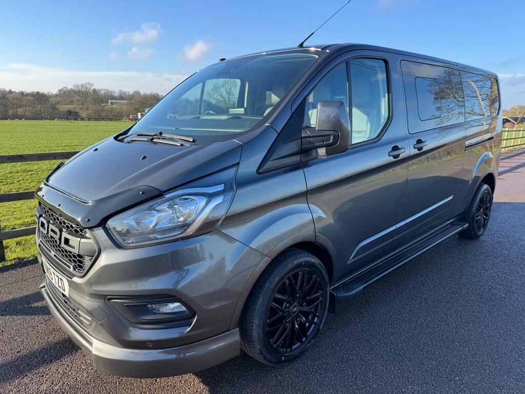 Ford Transit Custom 2.0 320 Ecoblue Limited Crew Van L2 H1 Euro 6 Grey