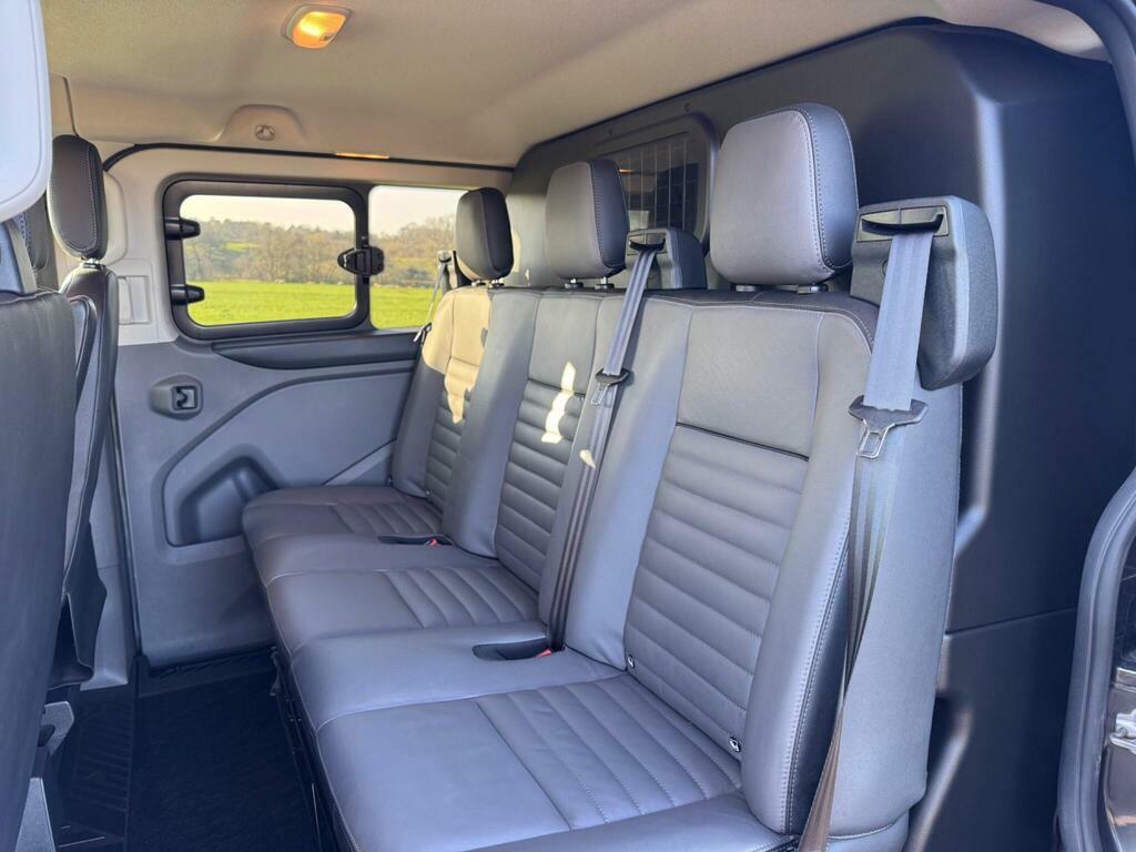Ford Transit Custom 2.0 320 Ecoblue Limited Crew Van L2 H1 Euro 6 KM19TZD Grey #5