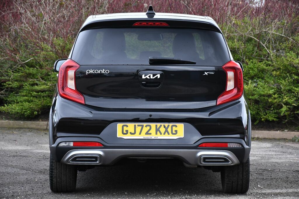 Kia Picanto 1.0 Dpi X-line S Hatchback Amt Euro 6 GJ72KXG Black #6