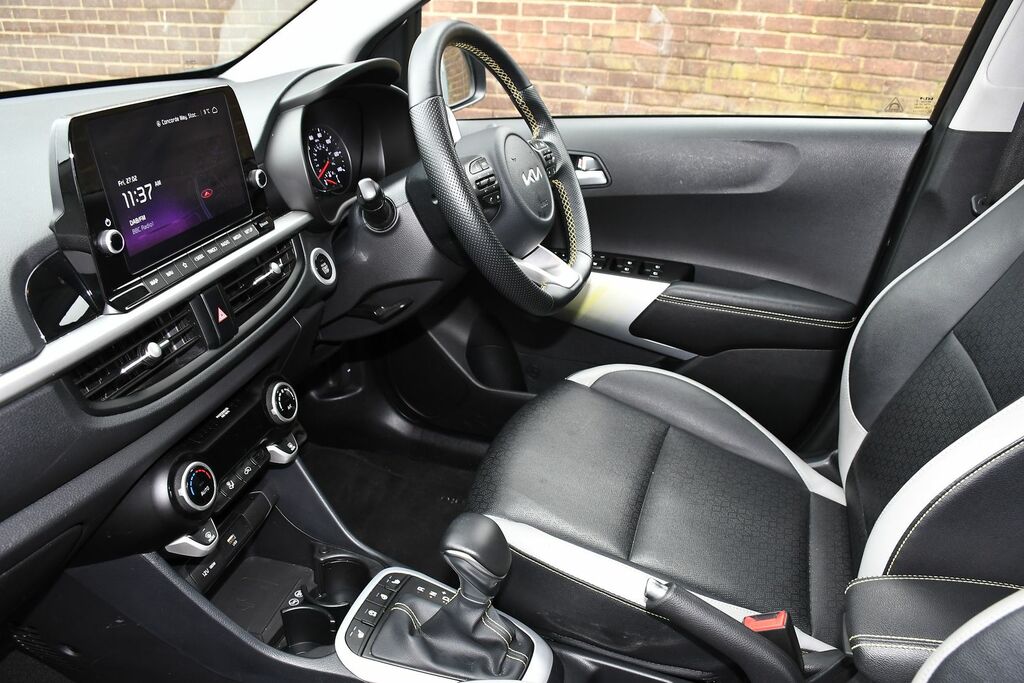 Kia Picanto 1.0 Dpi X-line S Hatchback Amt Euro 6 GJ72KXG Black #4