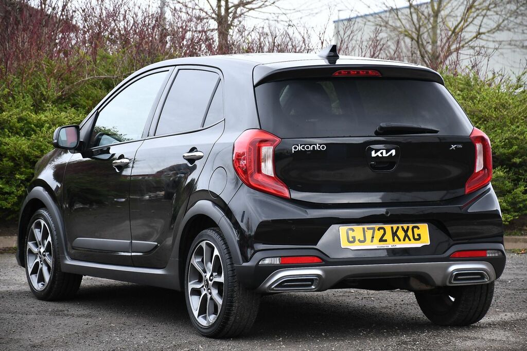 Kia Picanto 1.0 Dpi X-line S Hatchback Amt Euro 6 GJ72KXG Black #3