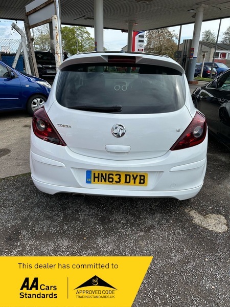 Vauxhall Corsa Limited Edition HN63DYB White #5