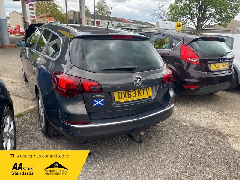 Vauxhall Astra Sri DX63KTV Grey #4