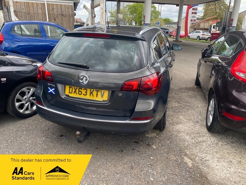 Vauxhall Astra Sri DX63KTV Grey #3