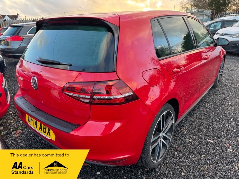 Volkswagen Golf Gtd Red #3