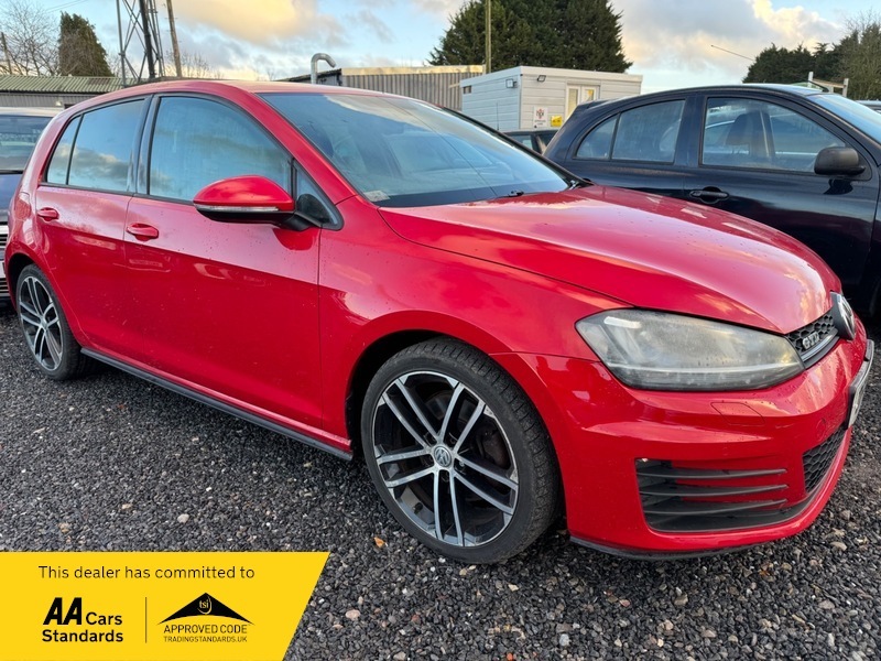 Volkswagen Golf Gtd Red #2
