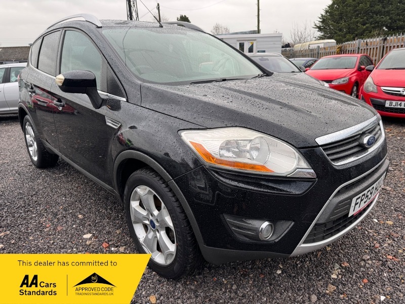 Ford Kuga Zetec Tdci FP59HUJ Black #2