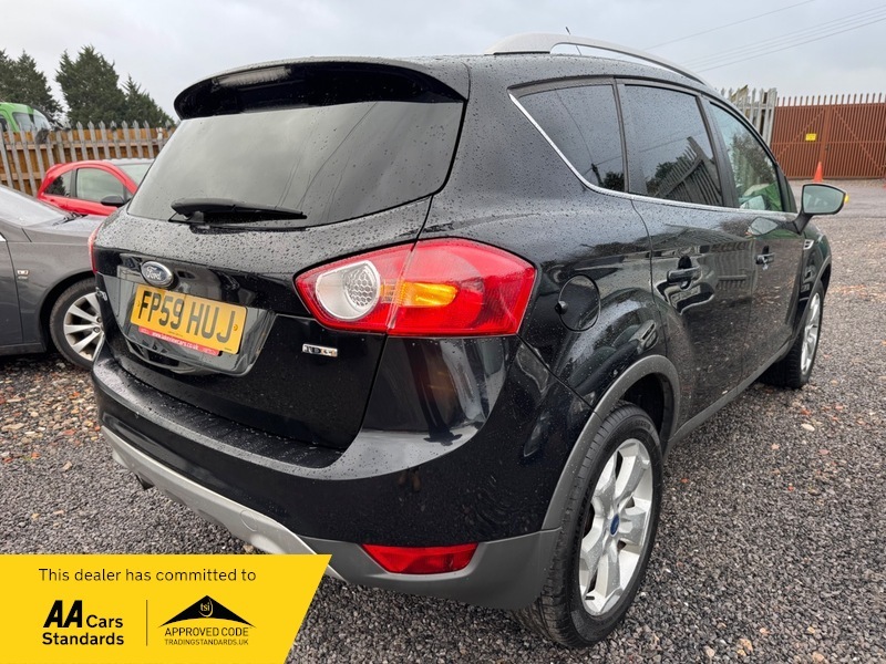 Ford Kuga Zetec Tdci FP59HUJ Black #3