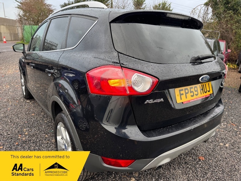Ford Kuga Zetec Tdci FP59HUJ Black #4