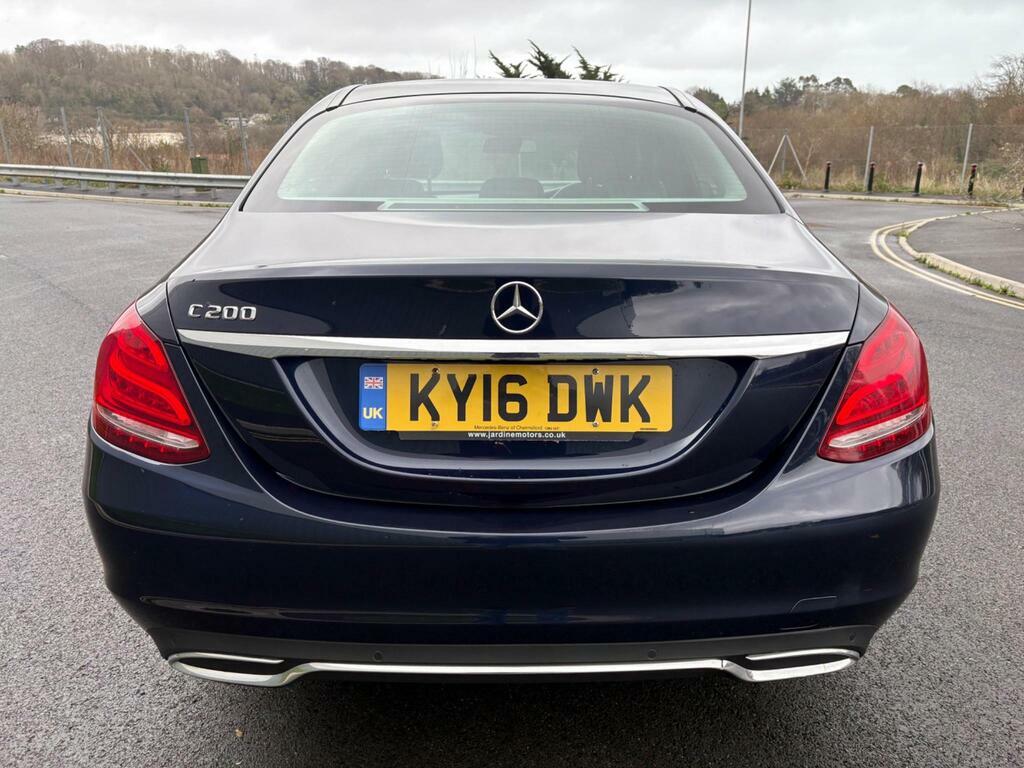 Mercedes-Benz C Class 2.0 C200 Sport Premium Saloon KY16DWK Blue #5