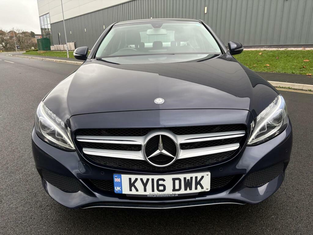 Mercedes-Benz C Class 2.0 C200 Sport Premium Saloon KY16DWK Blue #4