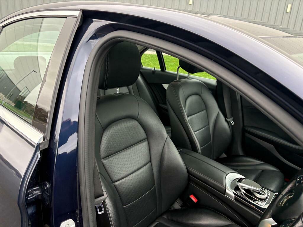 Mercedes-Benz C Class 2.0 C200 Sport Premium Saloon KY16DWK Blue #3