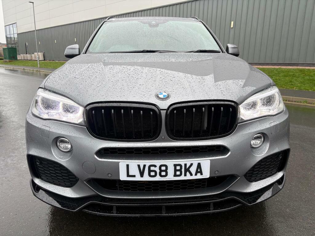 BMW X5 3.0 40D M Sport Xdrive Euro 6 S S LV68BKA Grey #2