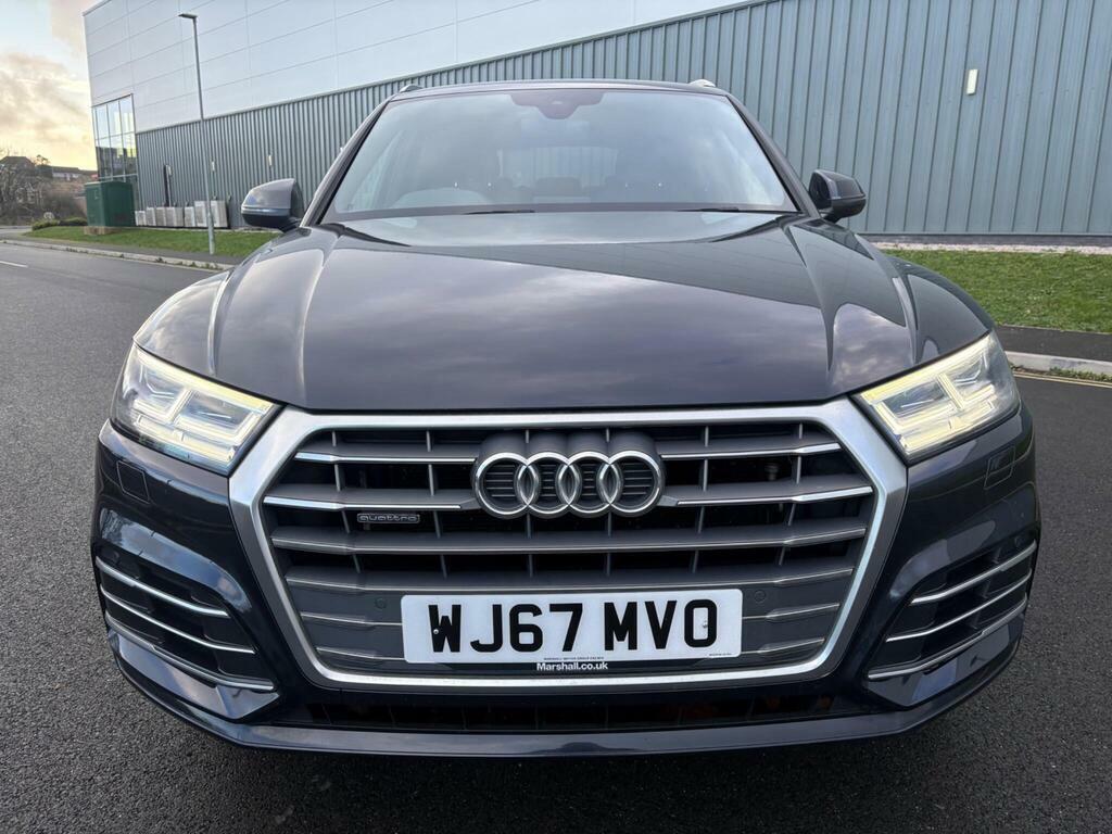 Audi Q5 2.0 Tdi S Line S Tronic Quattro Euro 6 S S WJ67MVO Blue #2