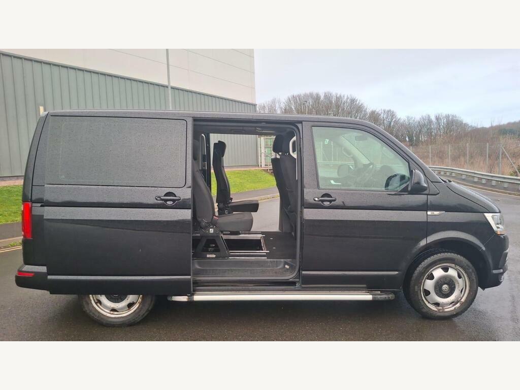 Volkswagen Transporter Shuttle 2.0 Tdi Se Dsg Fwd Swb Euro 6 S S YJ68BMZ Black #5