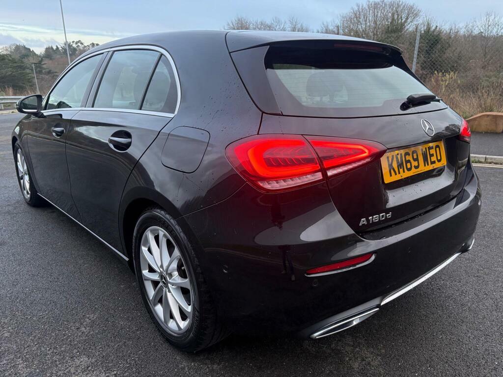 Mercedes-Benz A Class 1.5 A180d Sport Executive 7G-dct Euro 6 S S KM69WEO Black #4