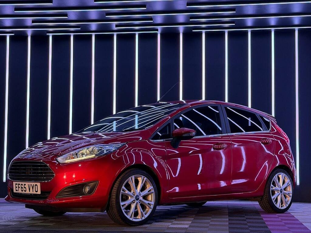 Ford Fiesta 1.0T Ecoboost Titanium X Euro 6 Ss Red #6