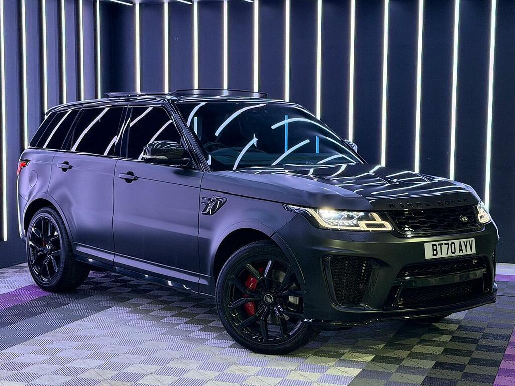 Land Rover Range Rover Sport 5.0 P575 V8 Svr Carbon Edition 4Wd Euro 6 S White