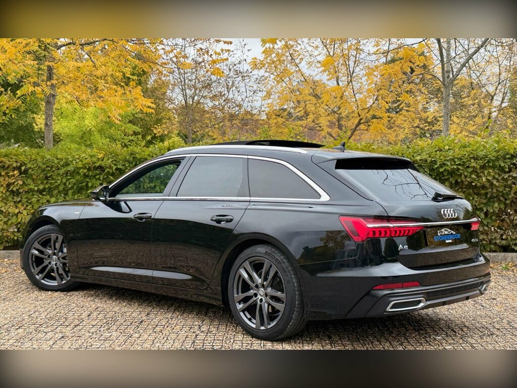 Audi A6 Avant 2.0 Tdi 40 S Line S Tronic Euro 6 Ss YF69LVB Black #4