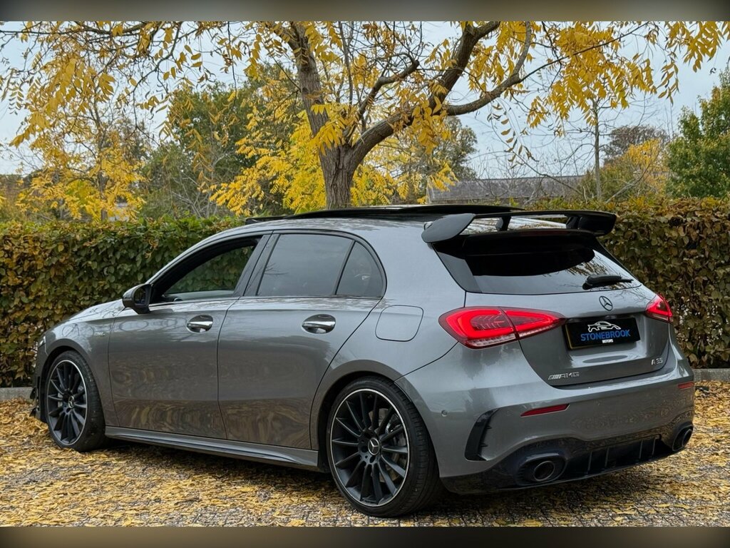 Mercedes-Benz A Class 2.0 A35 Amg Premium Plus Spds Dct 4Matic Euro 6 P19GBM Grey #4