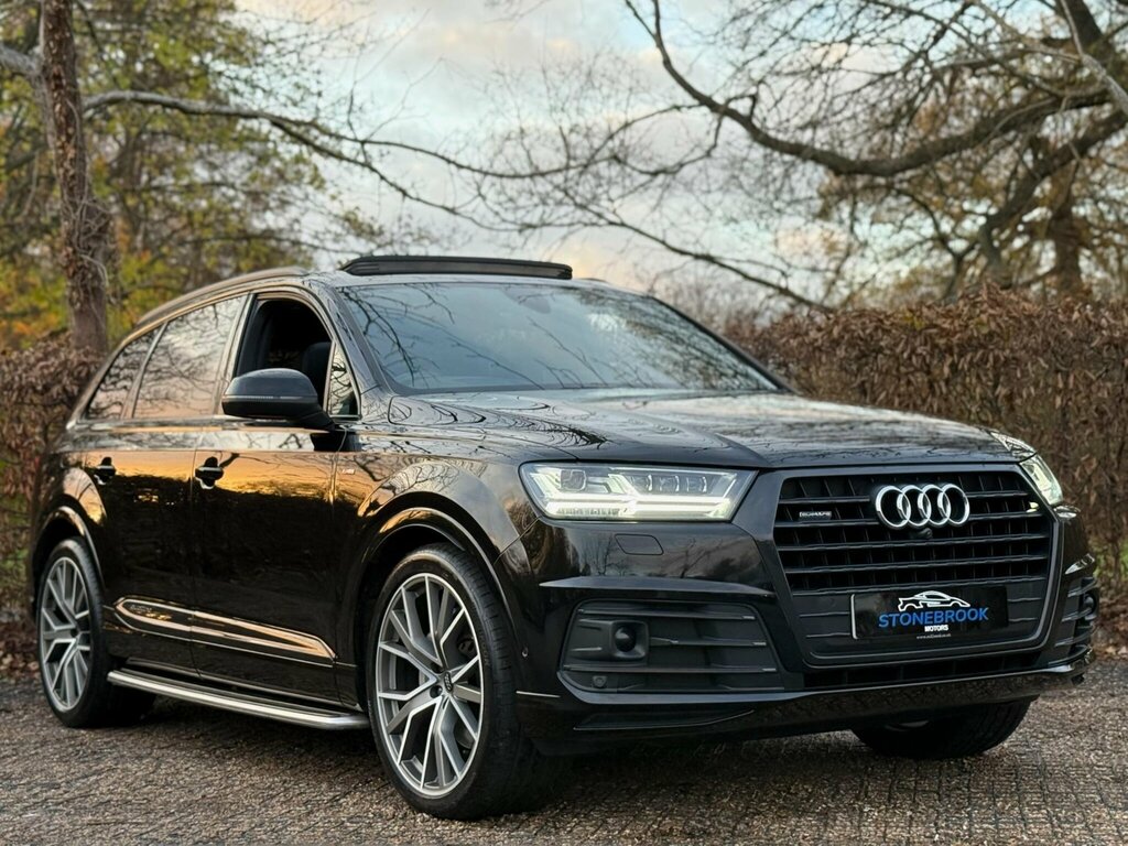 Audi Q7 3.0 Tdi V6 S Line Tiptronic Quattro Euro 6 Ss 5 Black #6