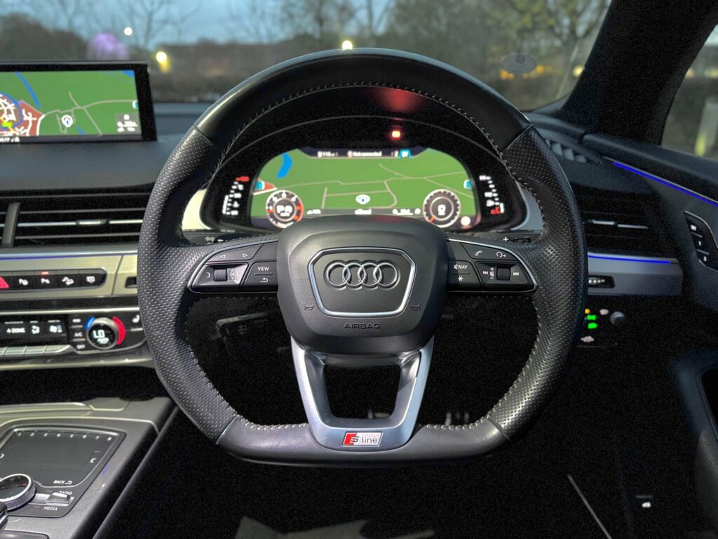 Audi Q7 3.0 Tdi V6 S Line Tiptronic Quattro Euro 6 Ss 5 Black #2