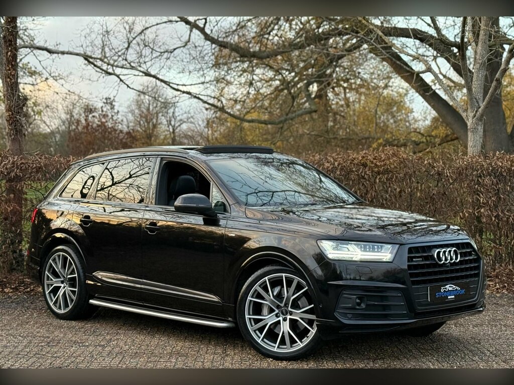 Audi Q7 3.0 Tdi V6 S Line Tiptronic Quattro Euro 6 Ss 5 Black
