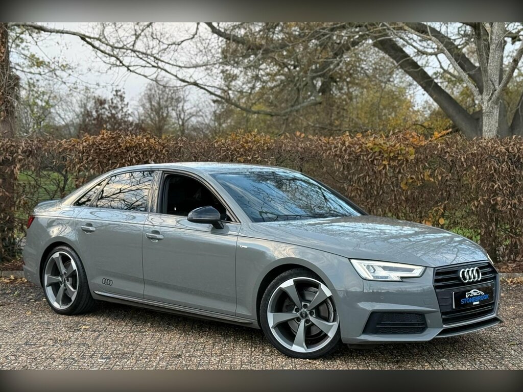 Audi A4 1.4 Tfsi Black Edition S Tronic Euro 6 Ss Grey