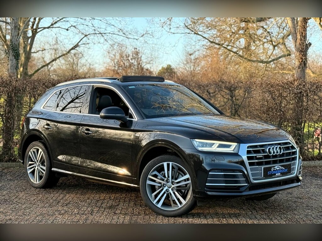 Audi Q5 2.0 Tdi S Line S Tronic Quattro Euro 6 Ss Black