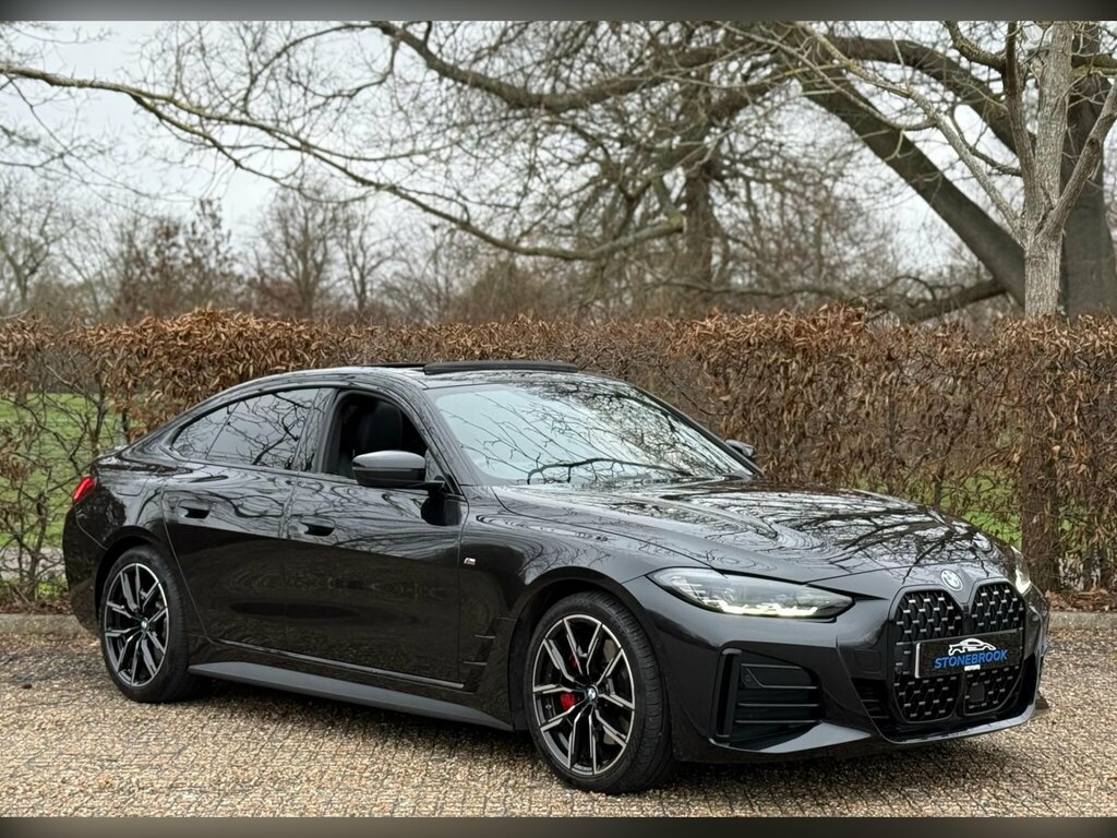 BMW 4 Series Gran Coupe 2.0 420I M Sport Euro 6 Ss SC72HPX Black #4