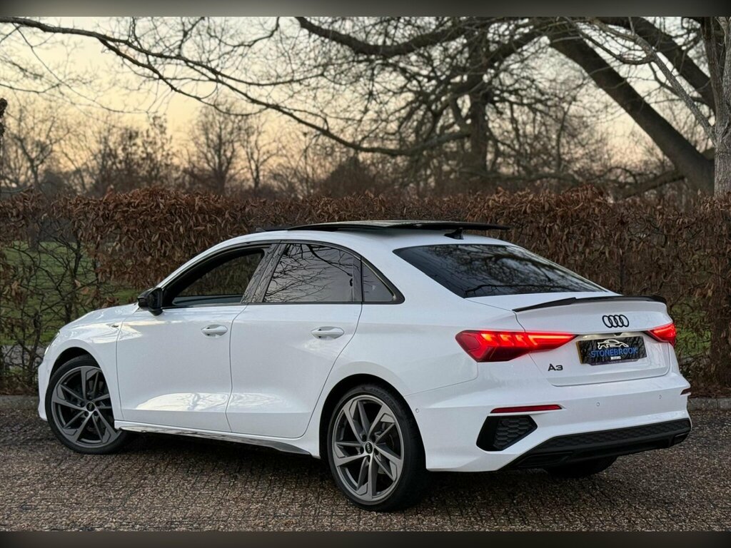 Audi A3 1.5 Tfsi 35 Edition 1 S Tronic Euro 6 Ss LR71MFX White #4