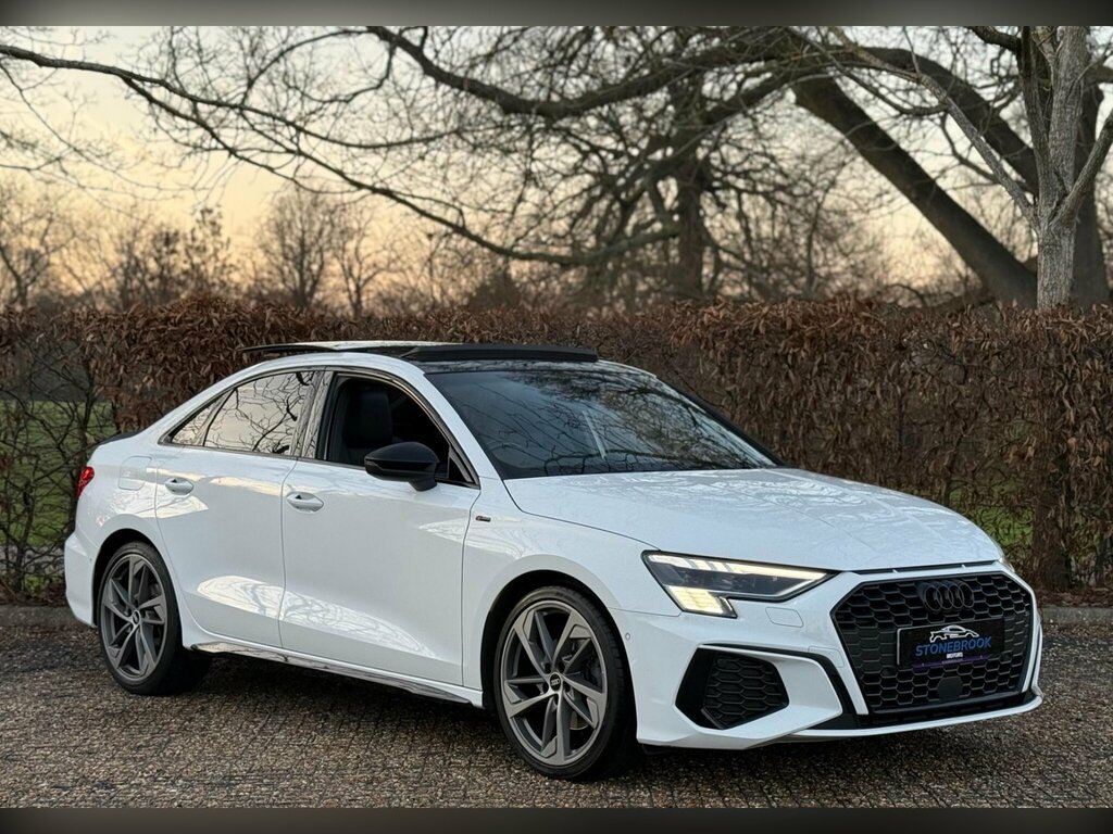 Audi A3 1.5 Tfsi 35 Edition 1 S Tronic Euro 6 Ss LR71MFX White #5