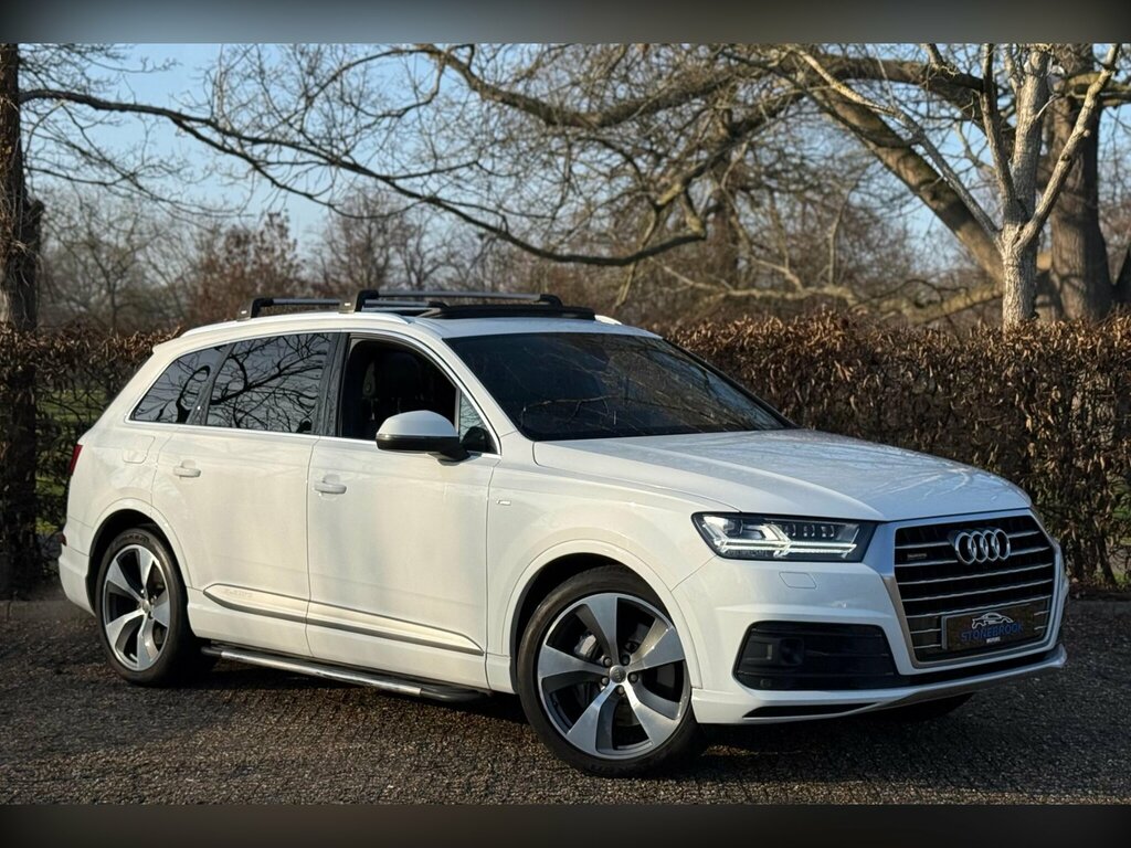 Audi Q7 3.0 Tdi V6 S Line Tiptronic Quattro Euro 6 Ss 5 White