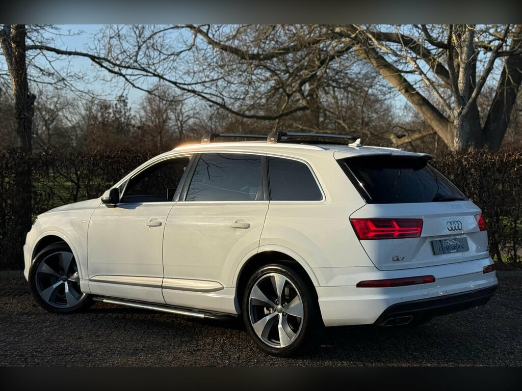 Audi Q7 3.0 Tdi V6 S Line Tiptronic Quattro Euro 6 Ss 5 RE16CSV White #4