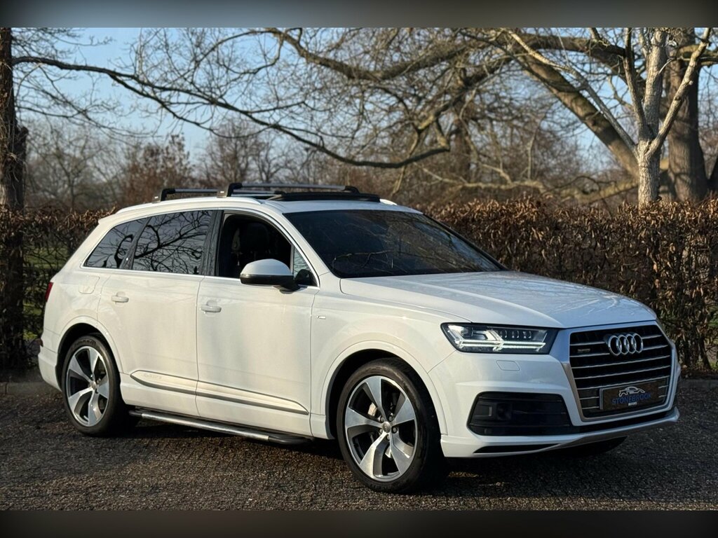 Audi Q7 3.0 Tdi V6 S Line Tiptronic Quattro Euro 6 Ss 5 RE16CSV White #5
