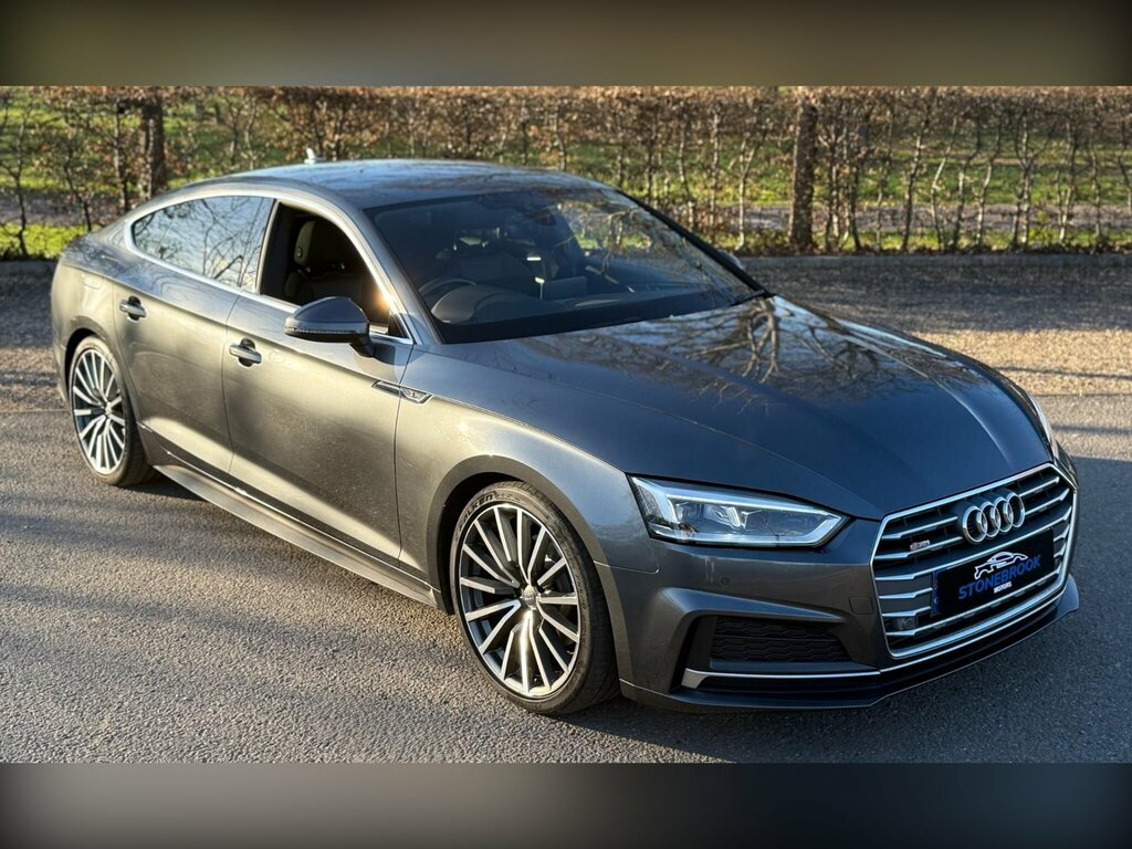 Audi A5 2.0 Tfsi 40 S Line Sportback S Tronic Euro 6 Ss G10RJK Grey #5