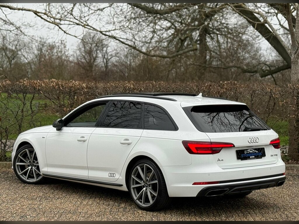 Audi A4 Avant 2.0 Tfsi 35 Black Edition S Tronic Euro 6 Ss GP19MKZ White #4