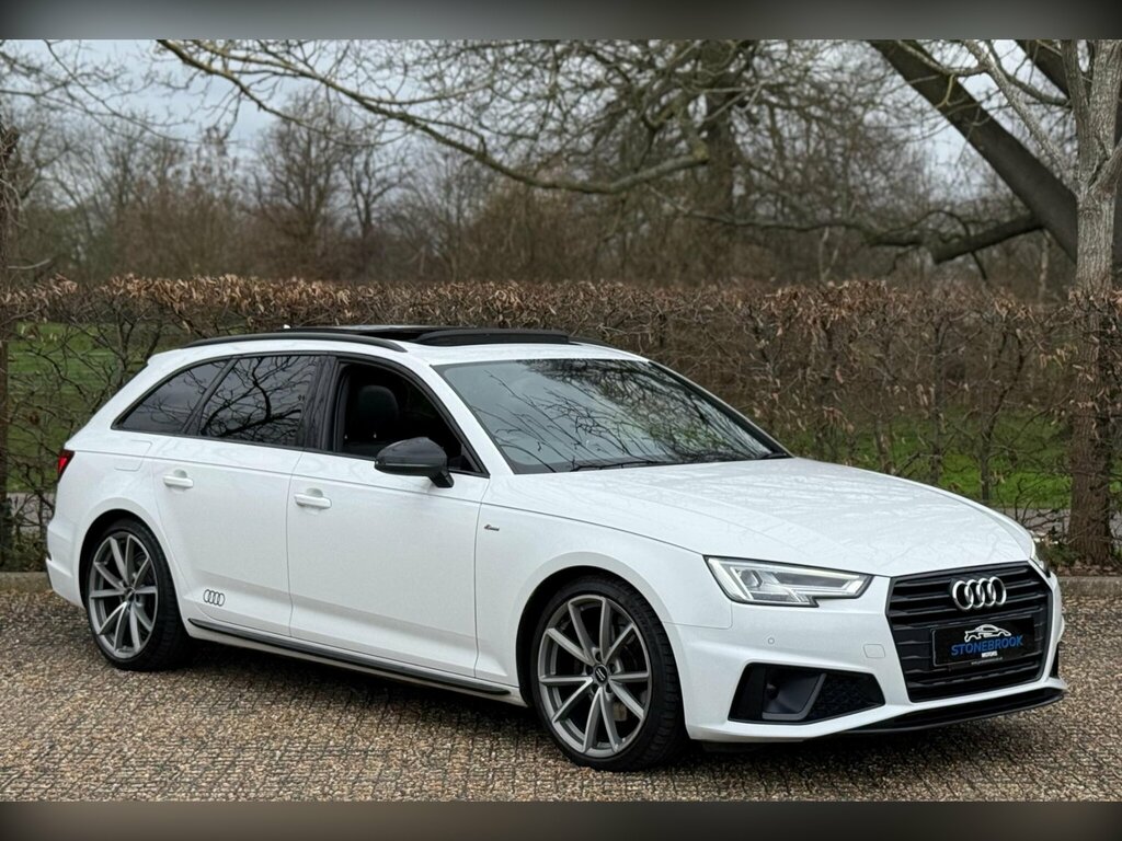 Audi A4 Avant 2.0 Tfsi 35 Black Edition S Tronic Euro 6 Ss GP19MKZ White #5