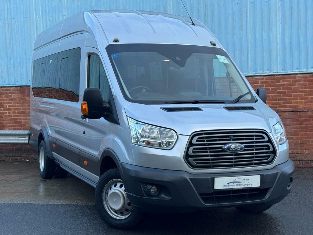 Ford Transit Custom Minibus 2.2 Tdci 460 Hdt Trend 2019 Silver #6