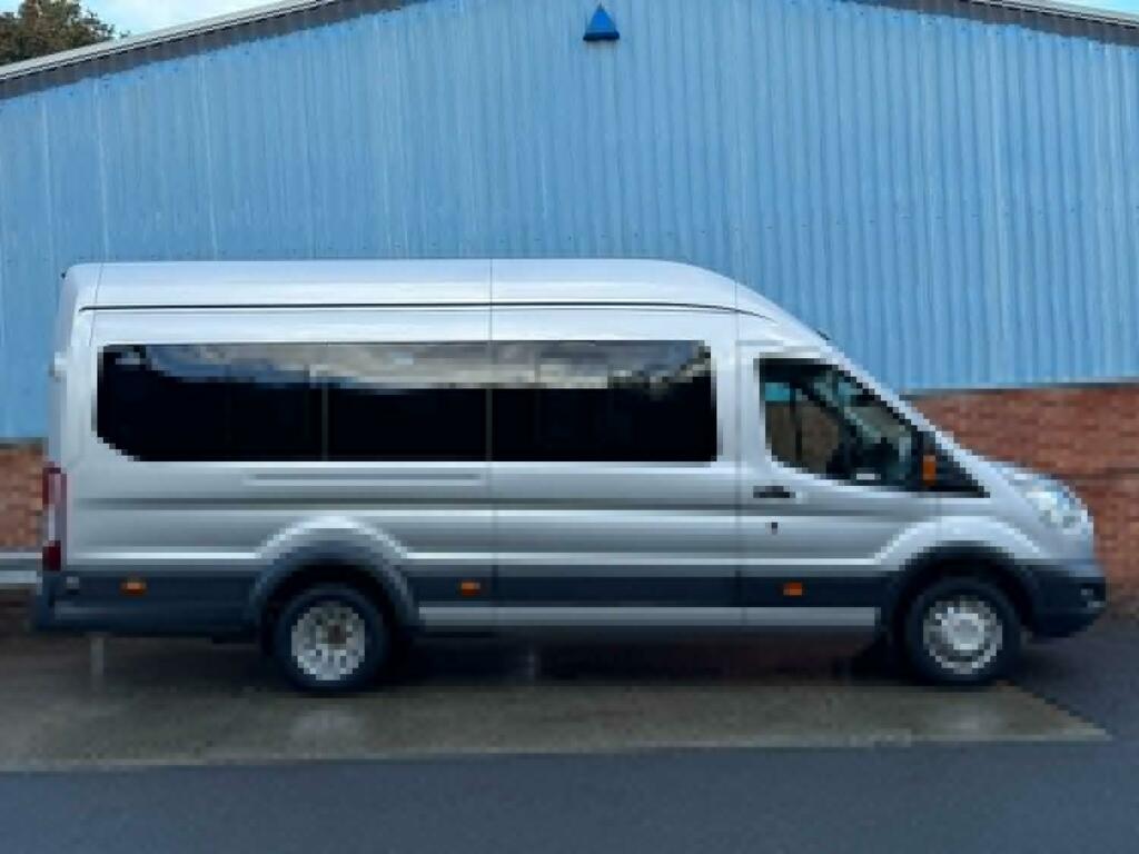 Ford Transit Custom Minibus 2.2 Tdci 460 Hdt Trend 2019 Silver #5