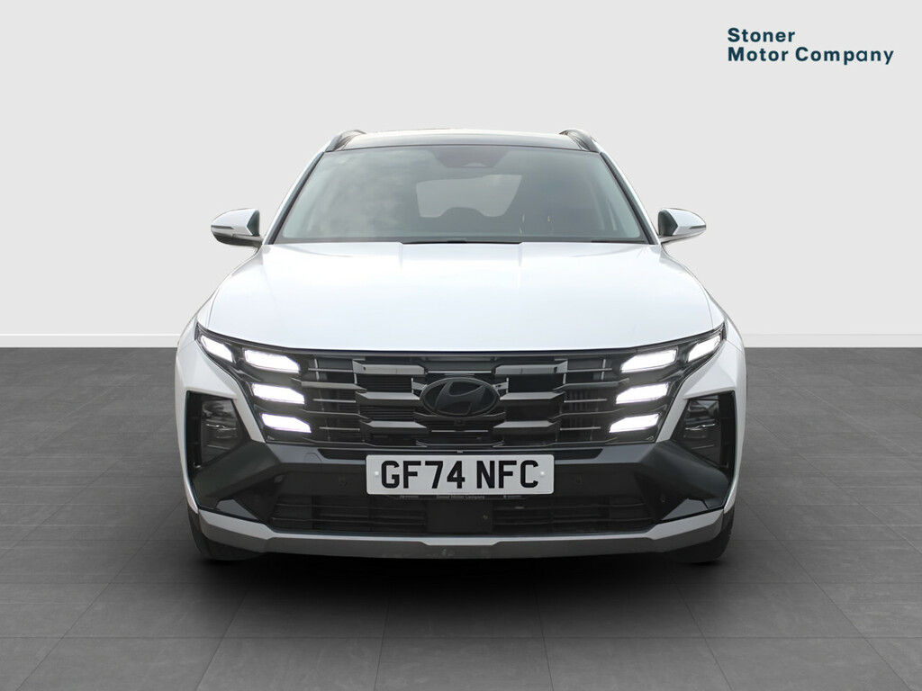 Hyundai Tucson 1.6T Hybrid Ultimate GF74NFC White #6
