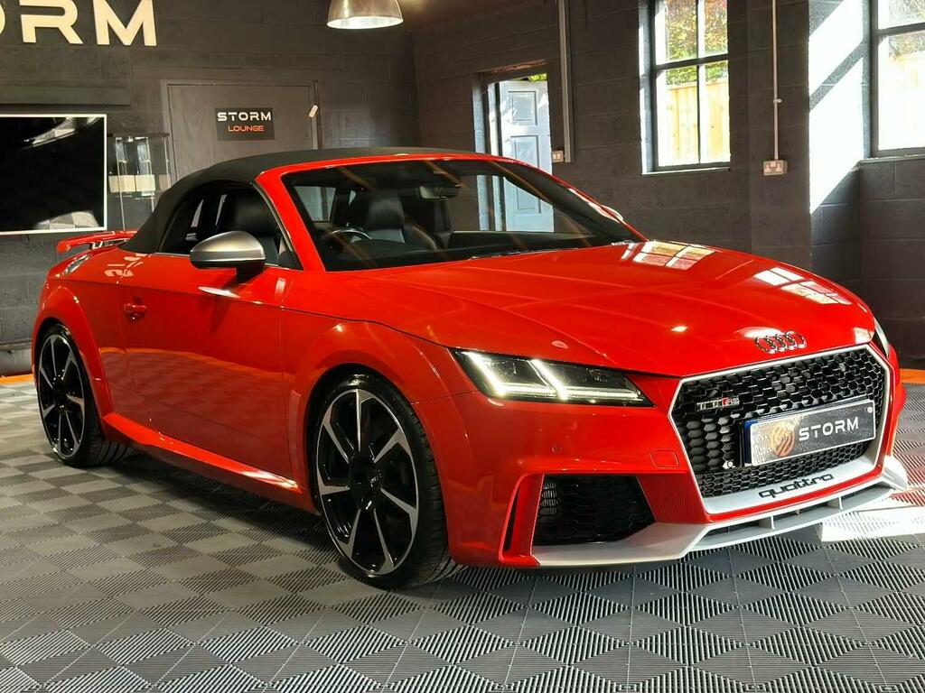 Audi TT RS Convertible Ttrs Tfsi Quattro 201666 Red