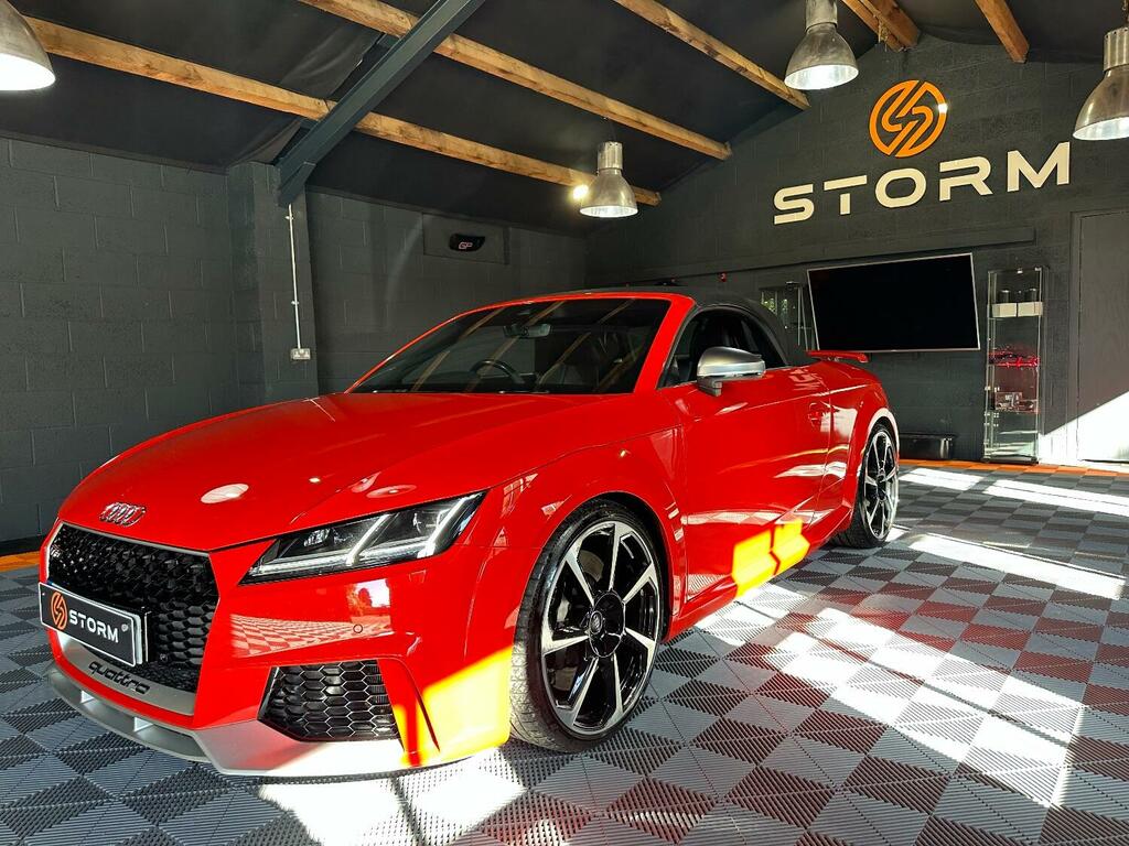 Audi TT RS Convertible Ttrs Tfsi Quattro 201666 HG66DZF Red #4