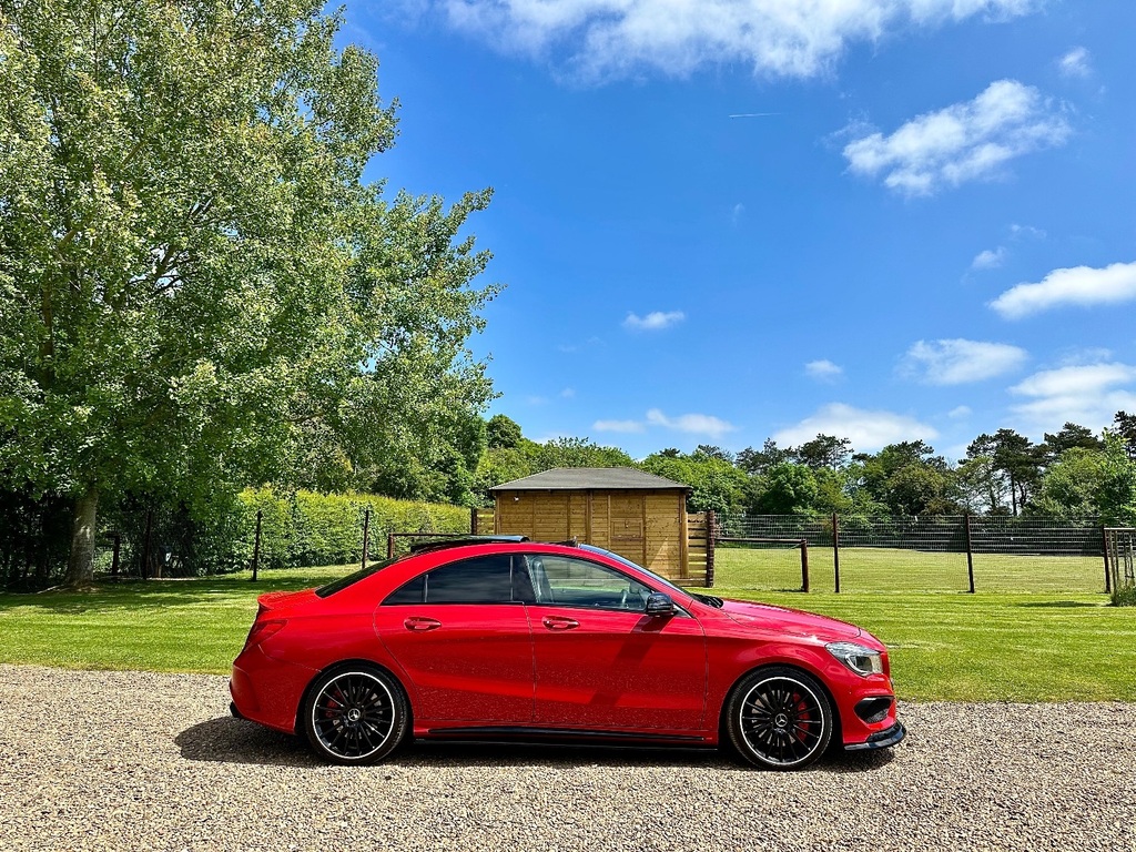 Mercedes-Benz CLA Class Saloon 2.0 Cla45 Amg 201666 Red #3