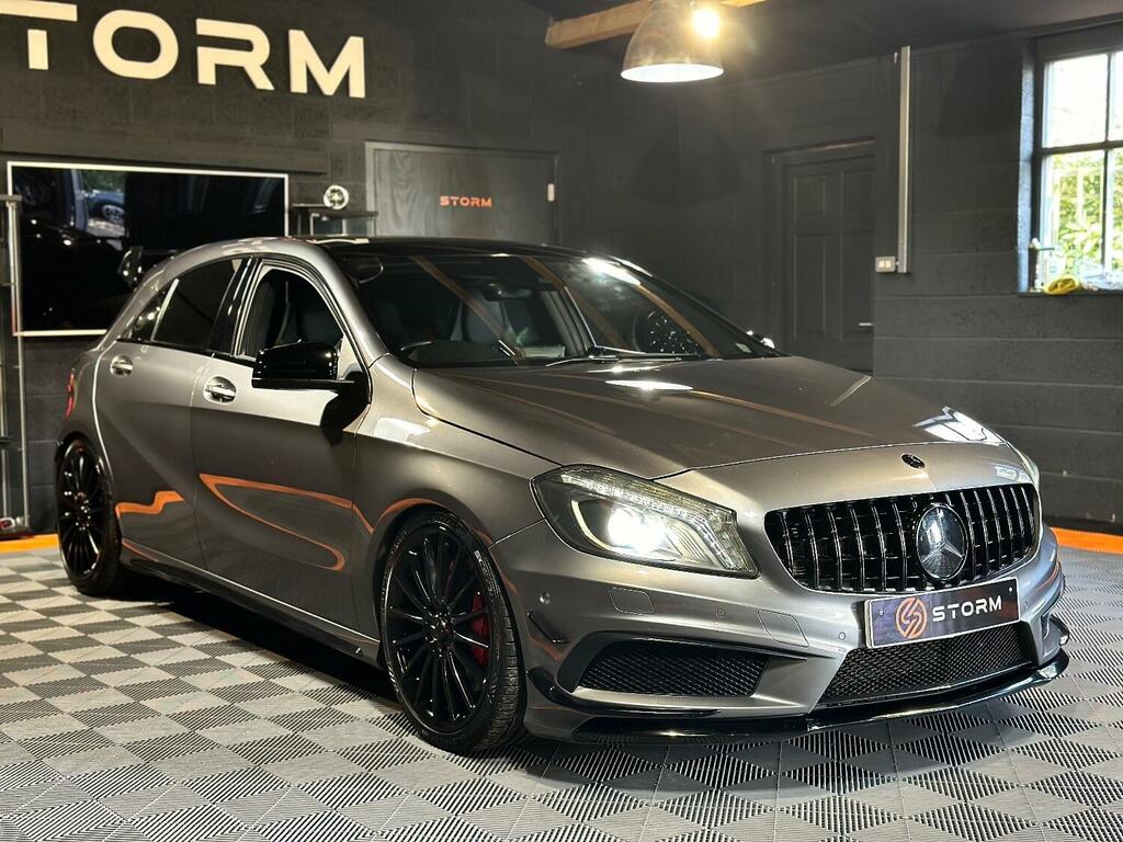 Mercedes-Benz A Class Hatchback 2.0 A45 Amg Spds Dct 4Matic Euro 6 Ss SW64LXJ Grey #4