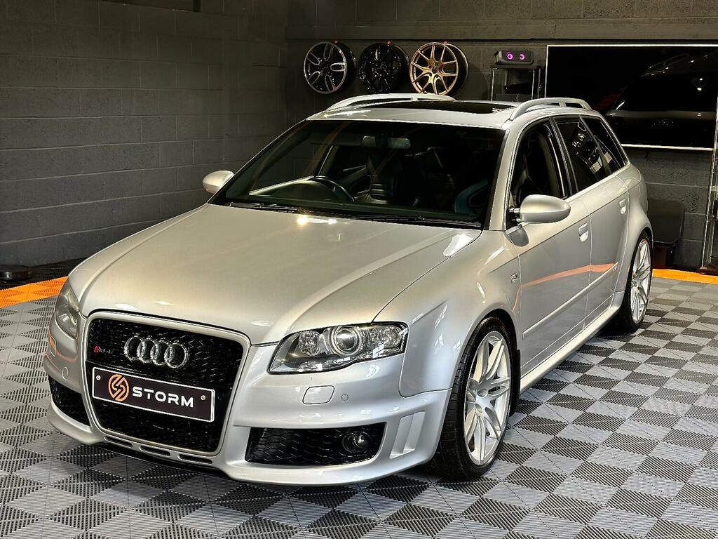 Audi RS4 Avant Estate Rs4 Quattro Avant 200707 Silver #4